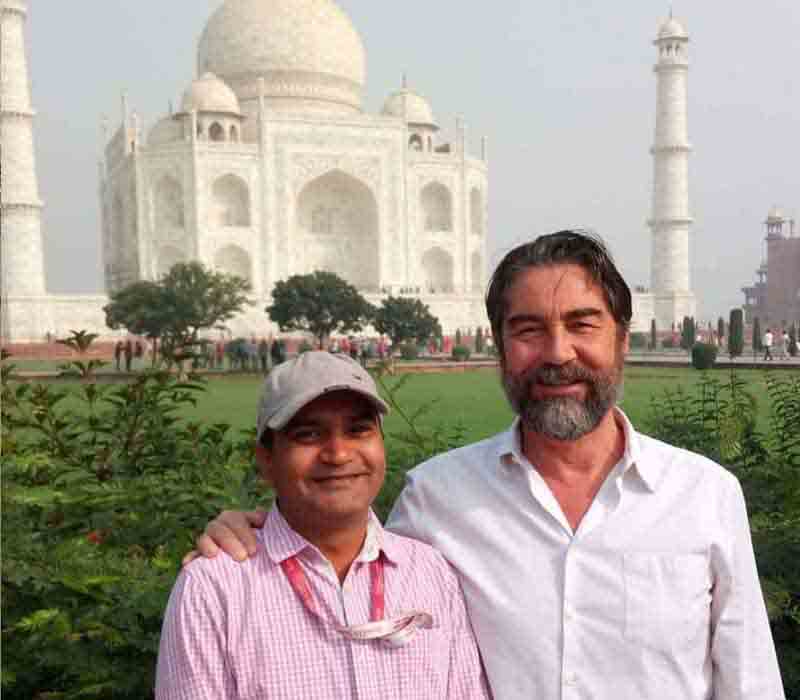 Abdhesh Sharma Taj Mahal Personal Guide tour